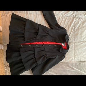 Janie and Jacks little girls size 6 wool coat